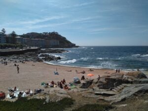 playa Concheira Baiona