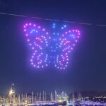Espectáculo de Drones y Luces hace brillar Baiona